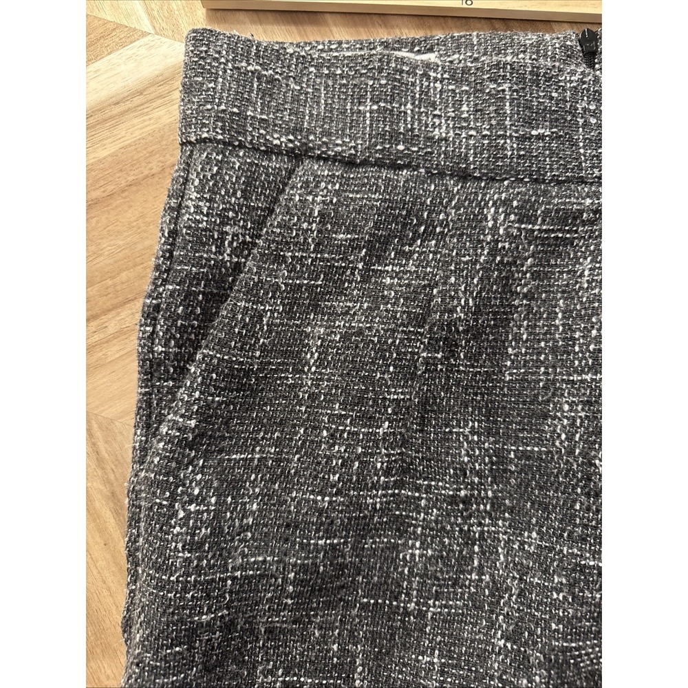 Sisters Wide Leg Blk/White Tweed Pant Girls WMNS Med School Career Street Dressy - Picture 6 of 10